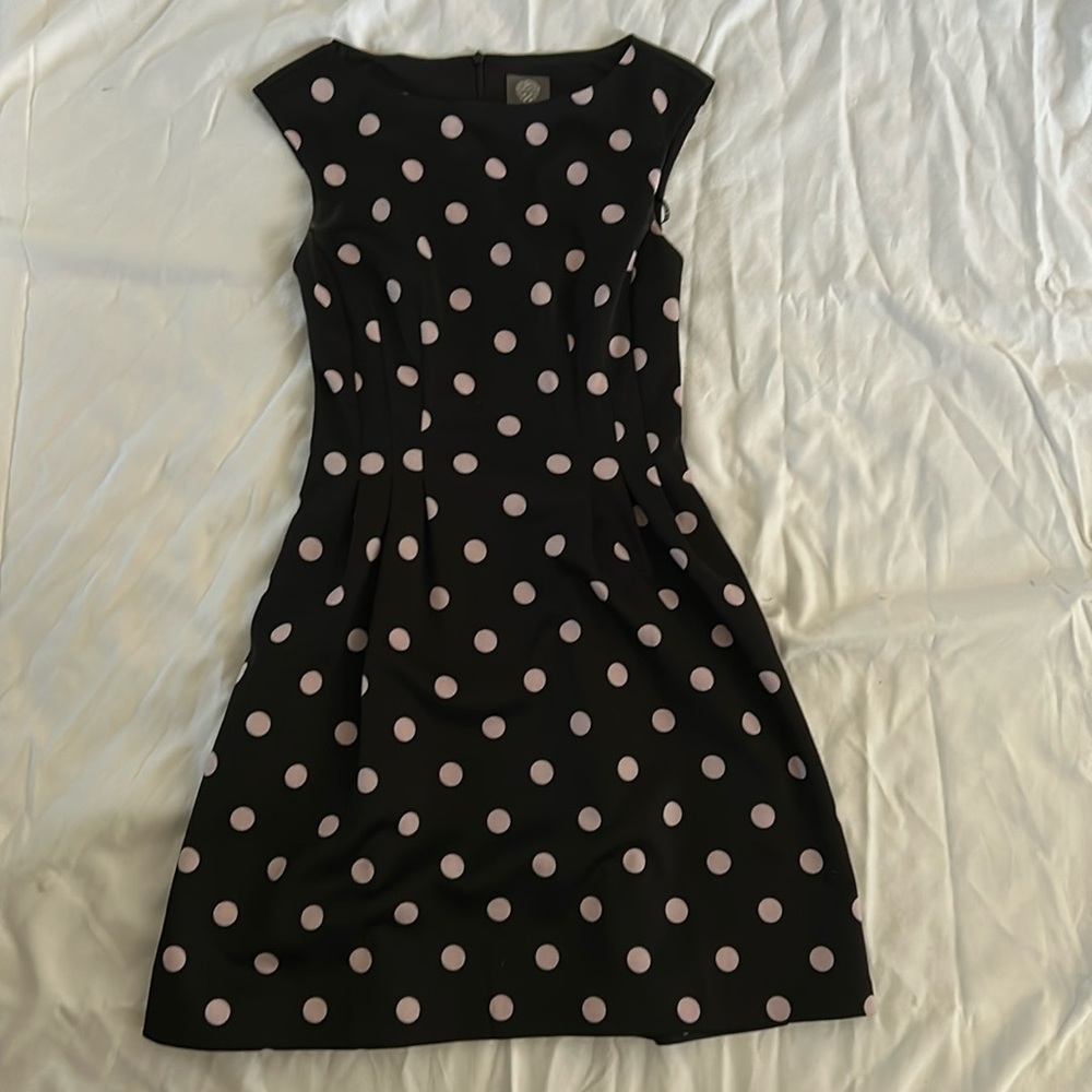 Vince Camuto Polkadot Dress Size 4 Good Condition